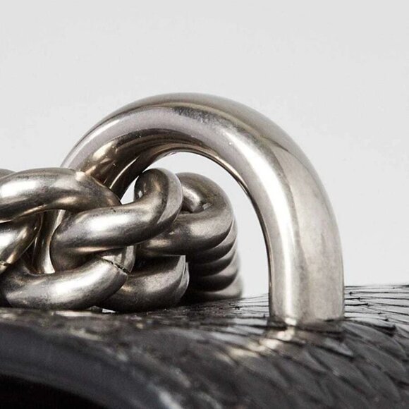 Gucci Black Snakeskin Small Dionysus Small Shoulder Bag - Picture 5 of 12